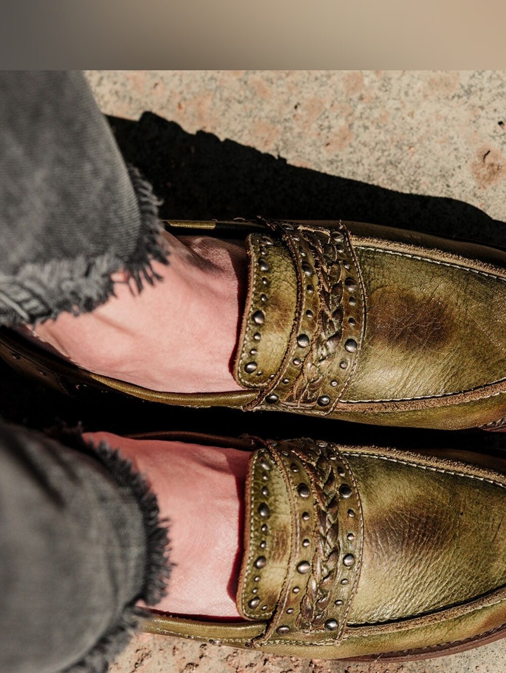 NIB Freebird Myla In Olive, Size 12